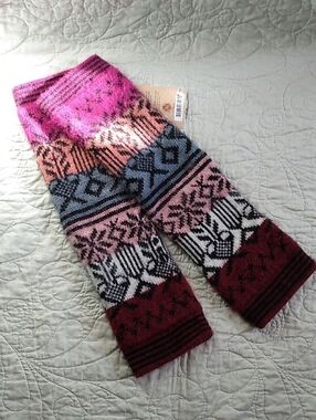 NWT Handmade South American Leg warmers